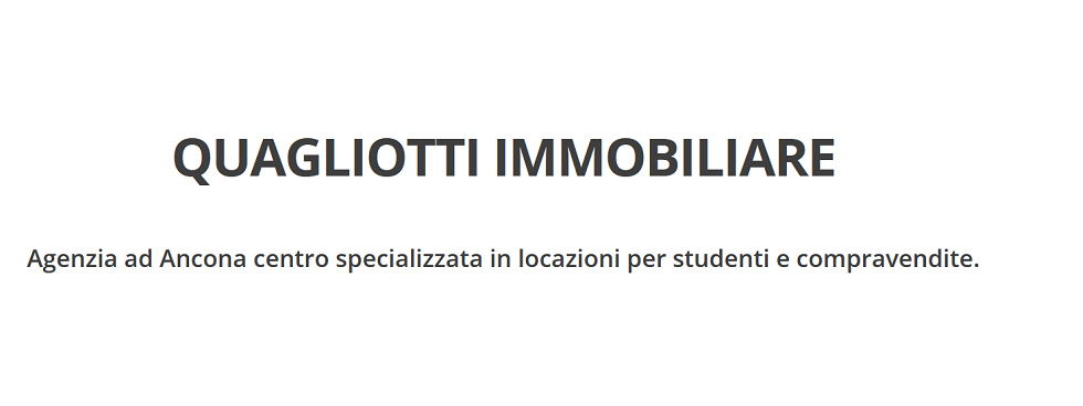 QUAGLIOTTI IMMOBILIARE