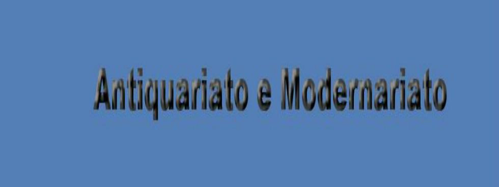 Antico e modernariato