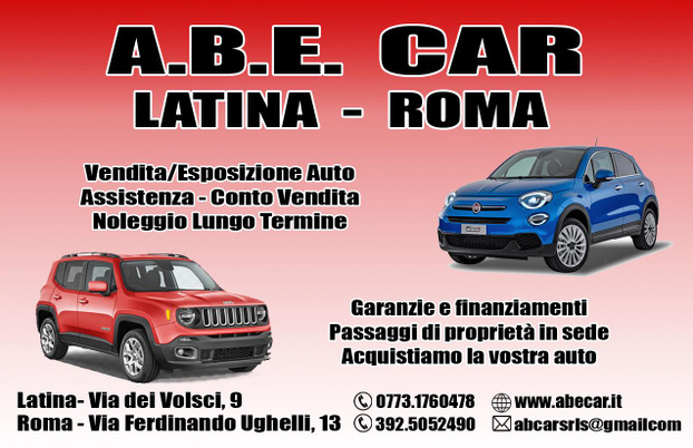 A.B. CAR SRLS - Roma - VENDIAMO AUTO USATE , KM 0 , NOLEGGIO LU - Subito