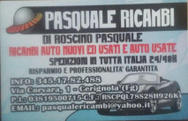 PASQUALE RICAMBI DI ROSCINO PASQUALE 345-1782488 logo