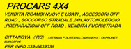 PROCARS 4X4 logo