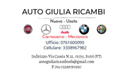 AUTO GIULIA RICAMBI S.R.L.S. logo