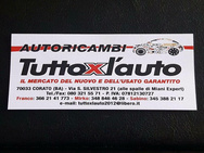 AUTORICAMBI TUTTO X L'AUTO
