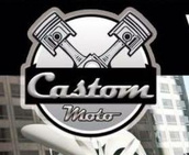 castom moto ricambi logo