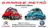 Garage Retro' Ricambi Citroen e VW d'Epoca logo