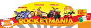 POCKETMANIA Minimoto, Minicross, Mini Quad bambini logo